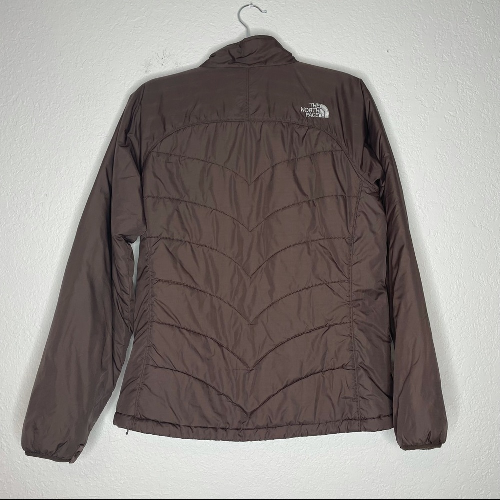 North Face Brown Down Alternative Light Jacket - image 2